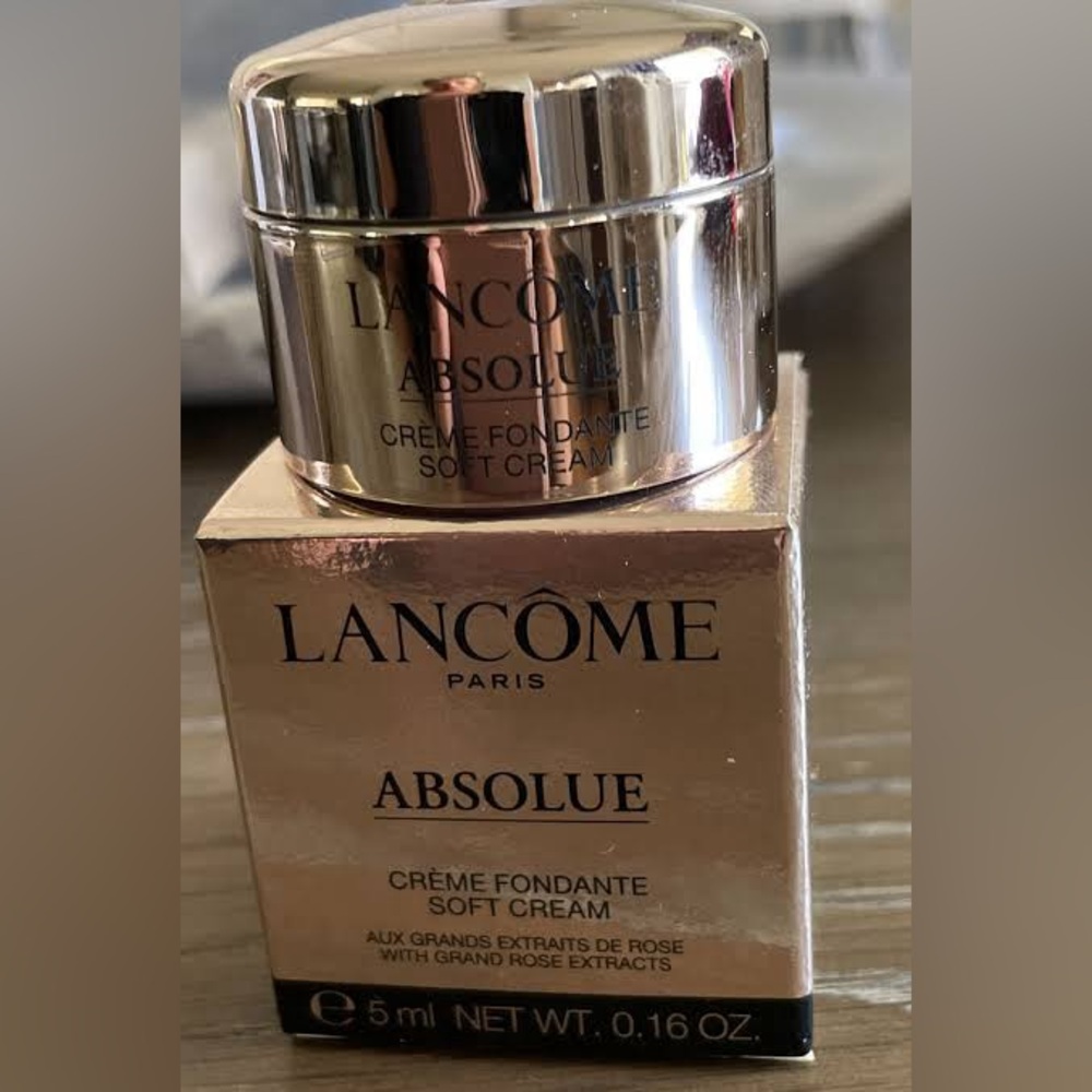 Lancôme TopMost Range ABSOLUE SOFT FACE CREAM rose enriched ultra nourishing 7ml